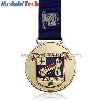 Custom OEM factory price gold plating academy medals