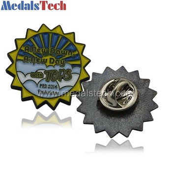 Custom black plating cheap novelty soft enamel lapel pin