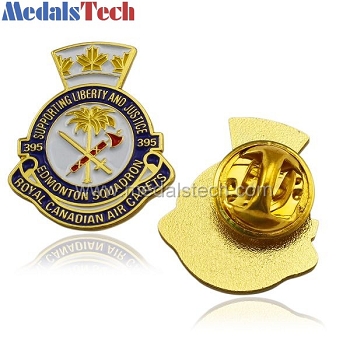 Gold plating cheap die struck iron soft enamel lapel pins for souvenir