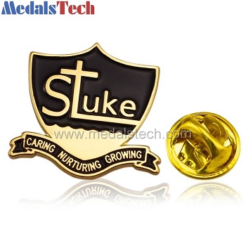 Customized cheap gold plating unique lapel pins