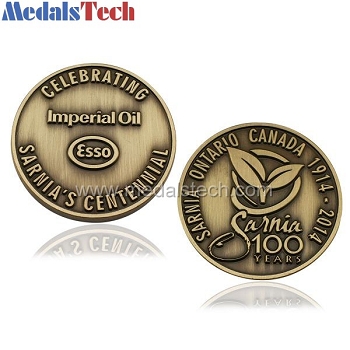 top quality cheap custom antique bronze challenge coins