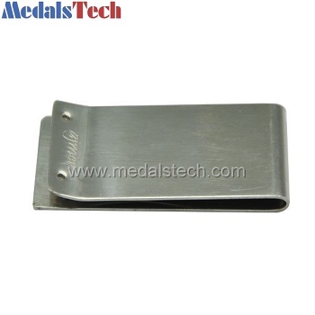 Stainless steel custom cheap promotional money clips