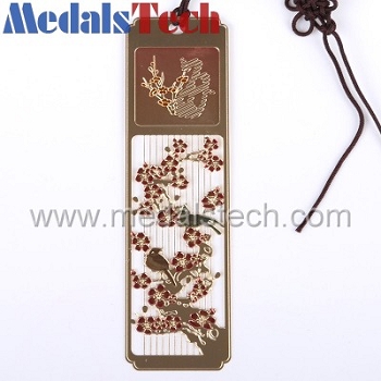 High quality metal cheap personalized bookmark