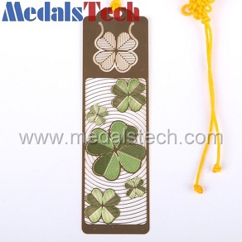 Custom metal cheap wholesale bookmark