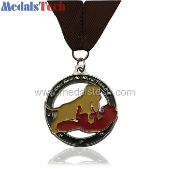 Znic alloy custom cheap cute medals with animal logo